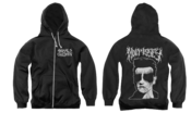 Image of Black Hulmerist zip up hoodie