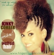 Image of Kinky Comber OMBRE Wefted Hair-BACK IN STOCK
