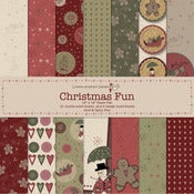 Image of Christmas Fun Scrap Book Paper