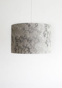 Image of hive steel gunmetal and white shade