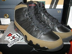 Image of Air Jordan IX (9) Retro "Olive" 2002 *SOLD OUT*