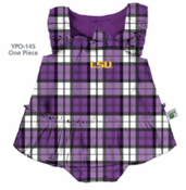 Image of LSU Tigers Campus Plaid Dress