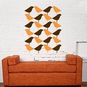 Image of LOVE BIRDS DECAL SET