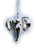 Image of Elephant Necklace 3D