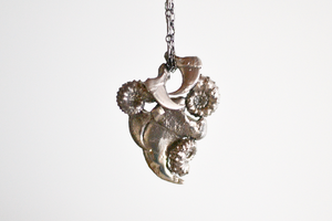 Image of Ammonite Claw Spirit Necklace