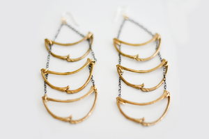 Image of Battle Bones Earrings