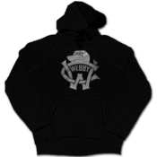 Image of 'CW' Logo Hoodie (Black)