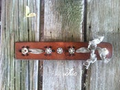 Image of Cutout Vintage Leather Cuff w/Snap 