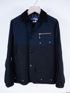 Image of Junya Watanabe MAN - Two-Tone Waxed Hunt Coat