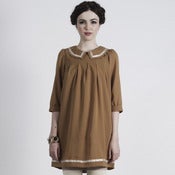 Image of madeline dress - mustard