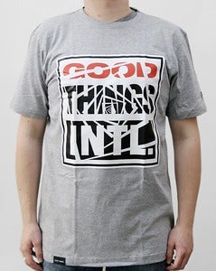 Image of Box Logo Tee grey