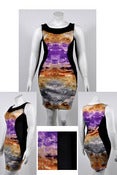 Image of Multi Color Evening Tank Plus Size Dress