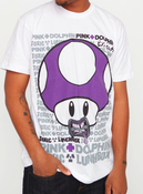 Image of " MUSHROOM TEE " TOXIC LUNCHBOX X PINK DOLPHIN COLLAB VERSION 2.0