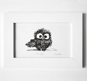 Image of Scruffy Framed Print