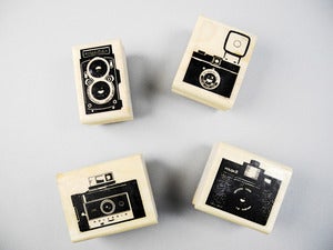 Image of Classic Camera Rubber Stamp