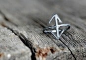 Image of TEIWAZ rune ring