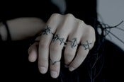 Image of rune rings: set of 6