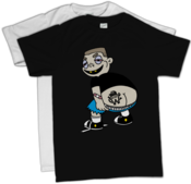 Image of 'Moon' Character T-Shirt (Black or White) SALE!