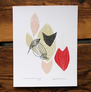 Image of Seasonal Eggs Print 8 x 10