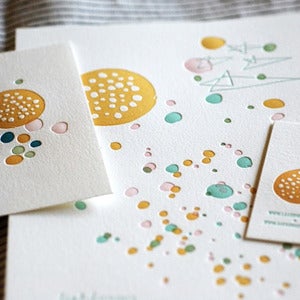 Image of Leah Duncan & Satsuma Press Letterpress Print