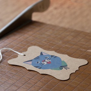 Image of  6 Kitty-Cat Gift Tags