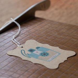 Image of 6 Camera Gift Tags