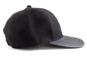 Image of City Cap - Black Leather