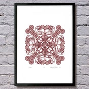 Image of Meander limited edition print - (more colours available)