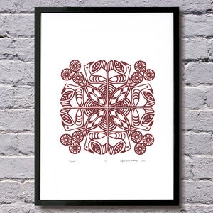 Image of Meander limited edition print - (more colours available)