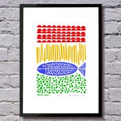Image of Fish & Chips limited edition print 