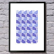 Image of Swans limited edition print - A3 (more colours available...)