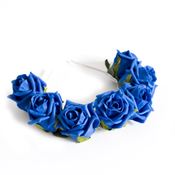 Image of Whole Lotta Rosie Headband - Cobalt