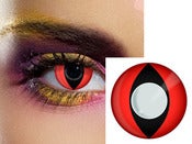 Image of Kyuubi Naruto Nine-Tailed Contacts Cosplay Costume Lens