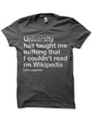 Image of Luke Leighfield | University T-shirt (grey)
