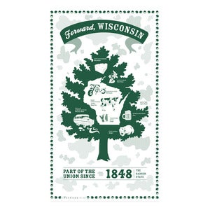 Image of Wisconsin State Towel