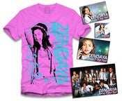 Image of Zendaya Music Sticker Package Pink