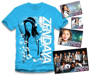 Image of Zendaya Music Sticker Package Turquoise 