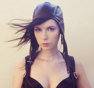 Image of Hydrogen Leather Flight Cap