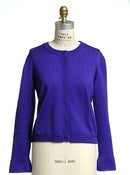 Image of Knit Purple Cardigan