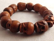 Image of Wooden Skulls Bracelet