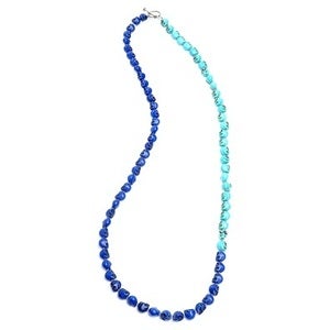 Image of Long Skull Blue Colorblock