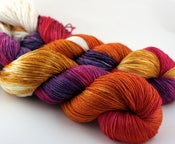 Image of Tequila Sunrise - Merino/Silk Wool Sock Yarn