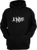 Image of White Text Logo LIMITED FULL-Embroidery Pullover Hoodie