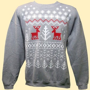 Image of Unisex Ice Kingdom Christmas Sweatshirts