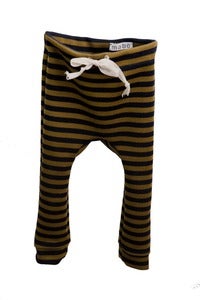 Image of Striped Baby Drawstring Leggings