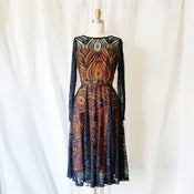 Image of Eva Franco Caught in Your Web dress