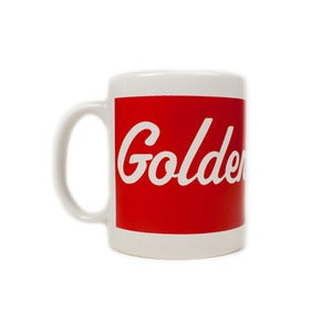 Image of OG Script Box Logo Coffee Mug in White 