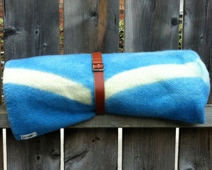 Image of blue chevron