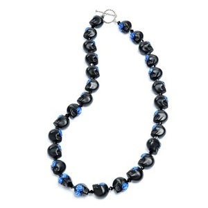 Image of Large Skull Short Necklace
