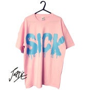 Image of Drippy 'SICK' slogan Tee.
